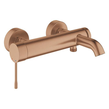 GROHE Essence New etgrebsbatteri 1/2/193 mm tud t/kar/br børstet Warm Sunset messing - 1