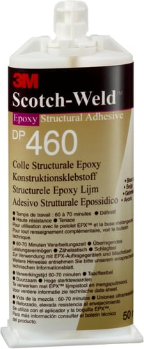 3M™ Scotch-Weld™ Epoxy Konstruktionslim DP460 Hvid 400 ml 6 stk/krt - 1
