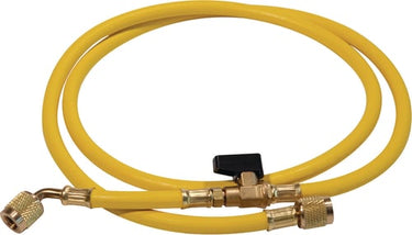 Rothenberger Gul slange med kuglehane, Til R22- R407C-R134A-R404A - 1