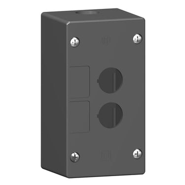 Trykknapbox tom m/2 hul aggresivt miljø - 1
