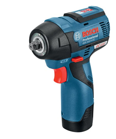 Blå Bosch 12V slagnøgle gds 115 solo - 1