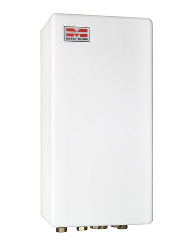 METRO THERM system 2 slimline mini fjernvarmeunit EPP 600x300x240mm m/brugsv.veksler hvid - 1