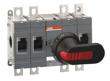 Lastafbryder 200A 4 polet med drejegreb OT200E22P - 1