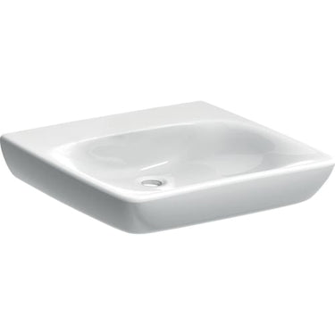Geberit Renova Comfort håndvask u/hh og overl hvid sanitærkeramik - 1