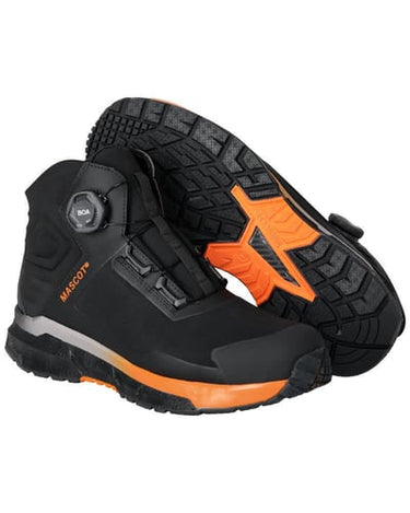 Mascot Sikkerhedsstøvle F1681 sort/stærk orange dame str 40 - 1