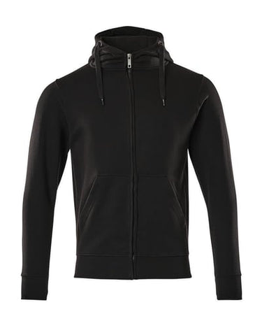 Mascot Hættetrøje med lynlås 51590 dyb sort str M - 1