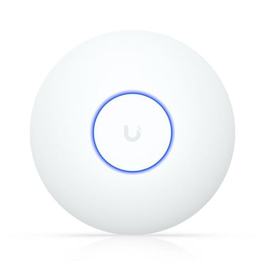 Ubiquiti Kompakt, loftmonteret WiFi 7-adgangspunkt med 4 spatial streams og 2,5 GbE-uplink. - 1