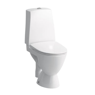 LAUFEN PRO toilet porcelæn 650x360x890mm åben S-lås hvid - 1