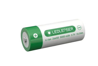 Ledlenser Li-Ion genopladeligt batteri 26650 3,7V 5000mAh - 1
