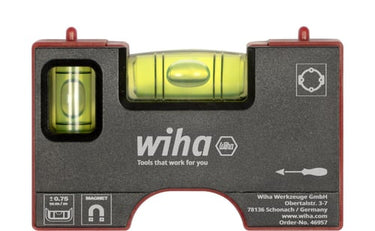 Wiha Pocket vaterpas 8cm m/magnet - 1