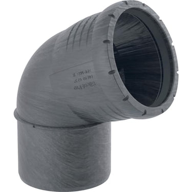 Geberit Silent Pro bøjning 67,5° PP MX 50mm stikmf sort - 1
