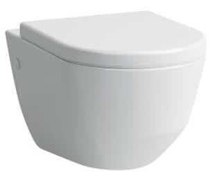 LAUFEN PRO-S hængetoiletskål porcelæn 490x360x355mm t/indb.cist hvid - 1