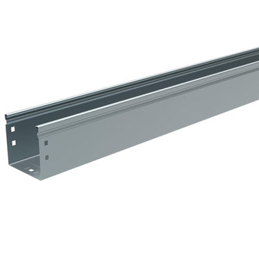 P31 MFS kabelbakke uperforeret 100x100 varmgalvaniseret 3 meter - 1