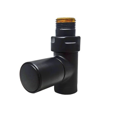 KRISS Cylinder Manuel ventilsæt 1/2" L/L fremløb valgfrit matsort (RAL9005) - 1