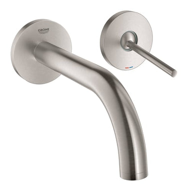 GROHE Atrio håndvaskarmatur til indbygning udvendig dele 2-h M 180 mm SuperSteel - 1
