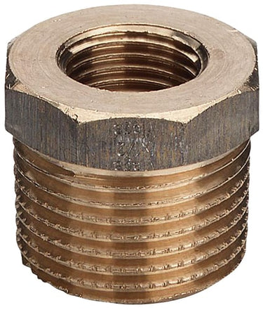 Rødgods Nippelmf. 1.1/2× 1/2" - 1