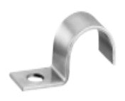 Norma rørbøjle 1 lap fzb 20mm bsl 1X20 bsk 510 DIN 72571 w1 100 stk / pakke - 1