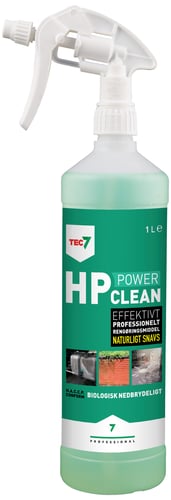 Tec7 hp clean 1 liter spray rengøring/affedtning - 1