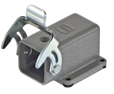 Han 3A Housing Angled bulkhead mounting - 1