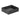Lavabo Elegance håndvask glaseret porcelæn 450x380x125mm t/bordpl/væg mat sort - 1