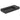 Lavabo Elegance håndvask glaseret porcelæn 1020x400x125mm t/bordpl/væg mat sort - 1