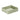 Lavabo Elegance håndvask matglaseret porcelæn 450x380x125mm t/bordpl/væg Nature Green - 1