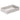 Lavabo Elegance håndvask matglaseret porcelæn 600x380x125mm t/bordpl/væg Ash - 1