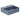 Lavabo Elegance håndvask matglaseret porcelæn 420x350x125mm t/bordpl/væg Royal Blue - 1