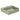 Lavabo Elegance håndvask matglaseret porcelæn 500x450x125mm t/bordpl/væg Nature Green - 1
