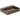 Lavabo Elegance håndvask matglaseret porcelæn 610x400x125mm t/bordpl/væg Cocoa - 1