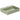 Lavabo Elegance håndvask matglaseret porcelæn 610x400x125mm t/bordpl/væg Nature Green - 1