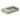 Lavabo Elegance håndvask matglaseret porcelæn 650x450x125mm t/bordpl/væg Nature Green - 1