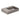 Lavabo Elegance håndvask matglaseret porcelæn 650x450x125mm t/bordpl/væg Taupe - 1