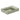 Lavabo Elegance håndvask matglaseret porcelæn 650x450x125mm t/bordpl/væg Nature Green - 1