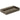 Lavabo Elegance håndvask matglaseret porcelæn 800x450x125mm t/bordpl/væg Cocoa - 1