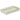 Lavabo Elegance håndvask matglaseret porcelæn 800x450x125mm t/bordpl/væg Perlé - 1