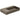 Lavabo Elegance håndvask matglaseret porcelæn 810x460x125mm t/bordpl/væg Cocoa - 1