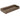 Lavabo Elegance håndvask matglaseret porcelæn 1020x400x125mm t/bordpl/væg Cocoa - 1