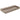 Lavabo Elegance håndvask matglaseret porcelæn 1020x400x125mm t/bordpl/væg Taupe - 1