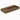 Lavabo Elegance håndvask matglaseret porcelæn 1020x400x125mm t/bordpl/væg Cocoa - 1