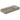Lavabo Elegance håndvask matglaseret porcelæn 1020x400x125mm t/bordpl/væg Taupe - 1