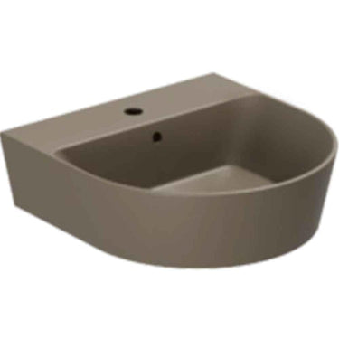 Lavabo Forma håndvask matglaseret porcelæn 500x500x150mm t/bordpl/væg Cocoa - 1