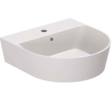Lavabo Forma håndvask matglaseret porcelæn 500x500x150mm t/bordpl/væg Ash - 1