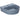 Lavabo Forma håndvask matglaseret porcelæn 500x500x150mm t/bordpl/væg Royal Blue - 1