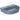 Lavabo Forma håndvask matglaseret porcelæn 650x500x150mm t/bordpl/væg Royal Blue - 1