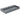 Lavabo Elegance håndvask matglaseret porcelæn 1020x450x125mm t/bordpl/væg Antracit - 1