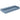 Lavabo Elegance håndvask matglaseret porcelæn 1020x450x125mm t/bordpl/væg Royal Blue - 1