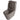 Lavabo Forma toilet/sæde matglaseret porcelæn 845x680x370mm skjult lås Taupe - 1