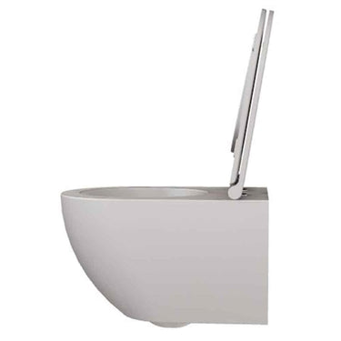Lavabo Comodo hængetoiletskål/sæde matglaseret porcelæn 540x360x340mm t/indb.cist Ash - 1