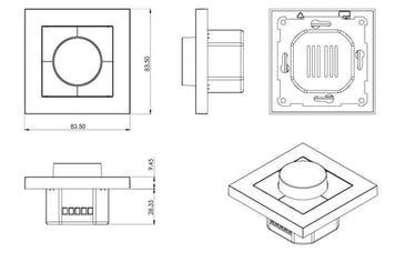 TW LEDDim Hvid Smart 3.0 400VA - 1